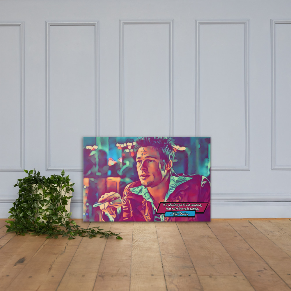 [TYLER DURDEN - FIGHT CLUB]– Comic Icons Art (Available in 3 formats and 3 different sizes)