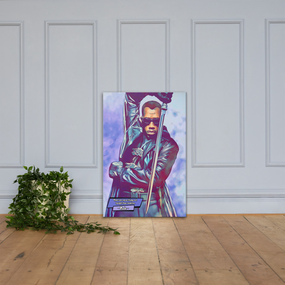 [BLADE]– Comic Icons Art (Available in 3 formats and 3 different sizes)