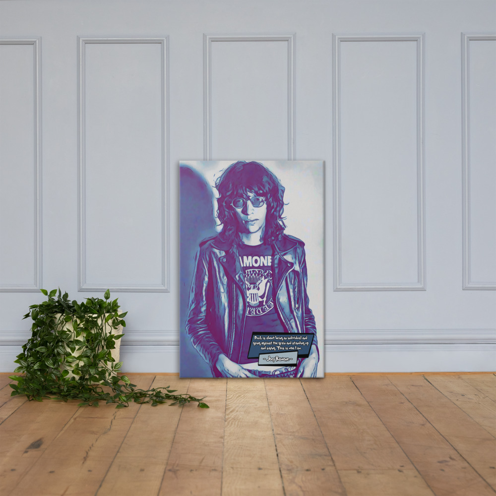 [JOEY RAMONE]– Comic Icons Art (Available in 3 formats and 3 different sizes)