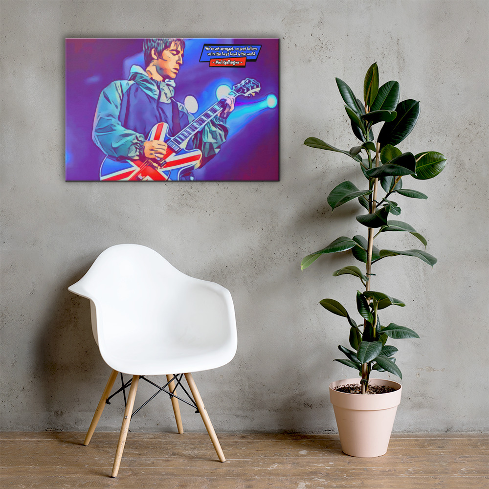 [NOEL GALLAGHER]– Comic Icons Art (Available in 3 formats and 3 different sizes)