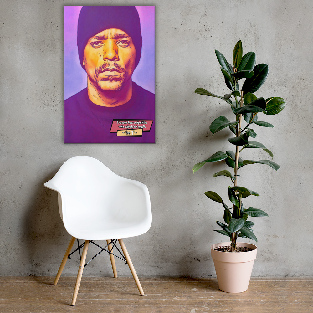 [ICE T]– Comic Icons Art (Available in 3 formats and 3 different sizes)