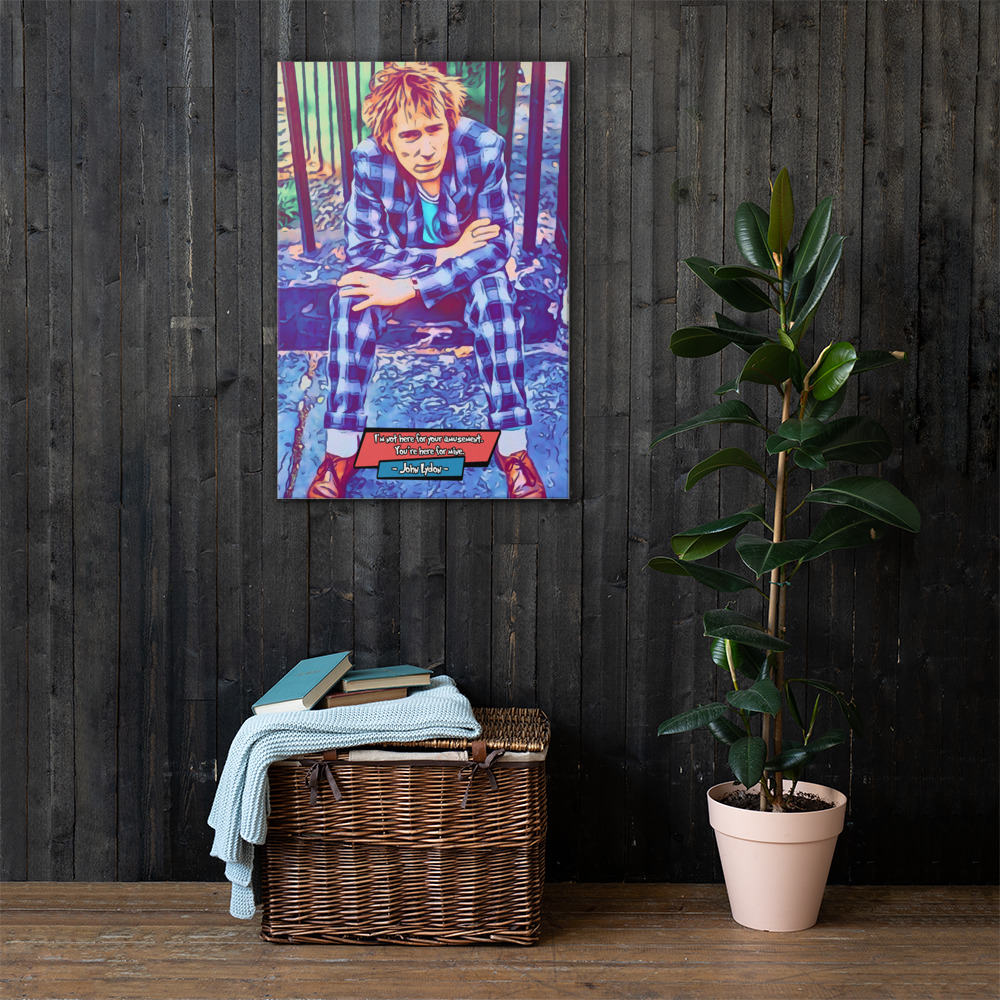 [JOHN LYDON]– Comic Icons Art (Available in 3 formats and 3 different sizes)