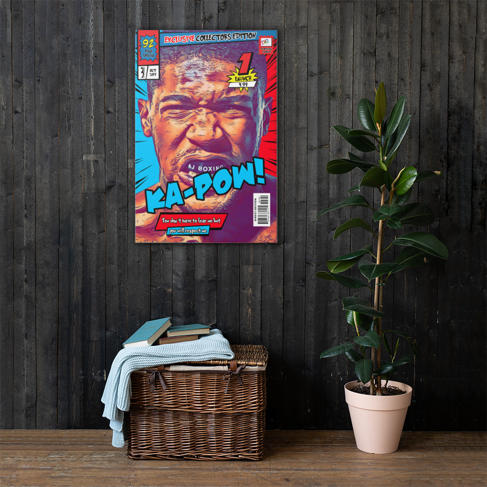 [ANTHONY JOSHUA] – Comic Book Cover Art (Available in 3 formats and 3 different sizes)