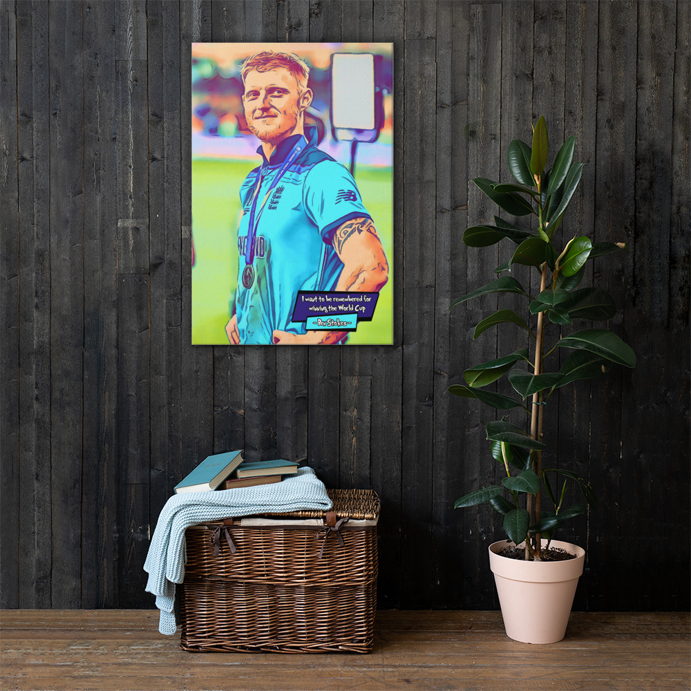 [BEN STOKES]– Comic Icons Art (Available in 3 formats and 3 different sizes)