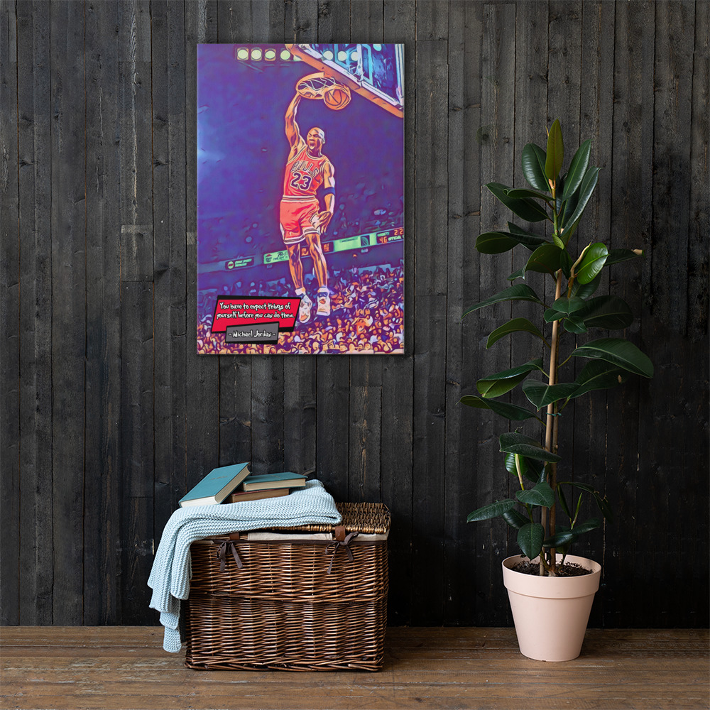 [MICHAEL JORDAN]– Comic Icons Art (Available in 3 formats and 3 different sizes)