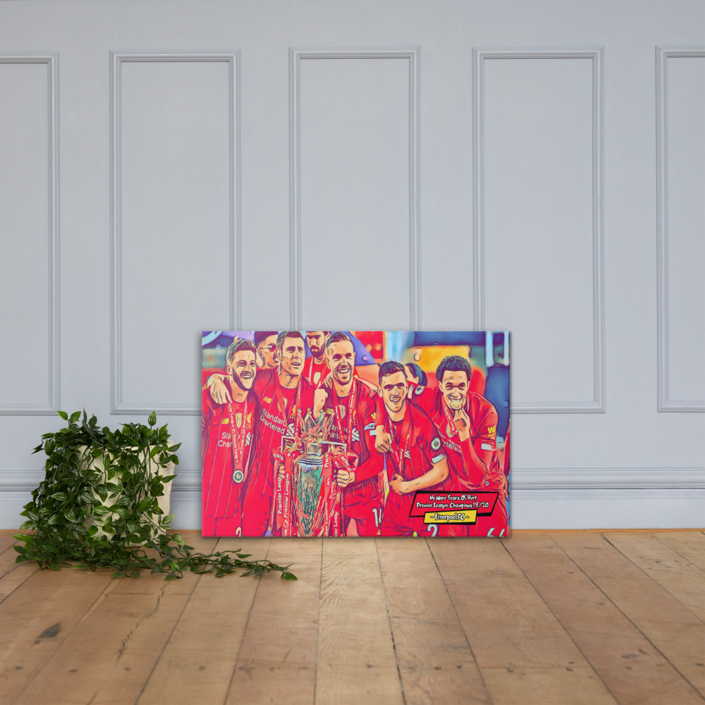 [LIVERPOOL - PREMIER LEAGUE CHAMPIONS 2019/20]– Comic Icons Art (Available in 3 formats and 3 different sizes)