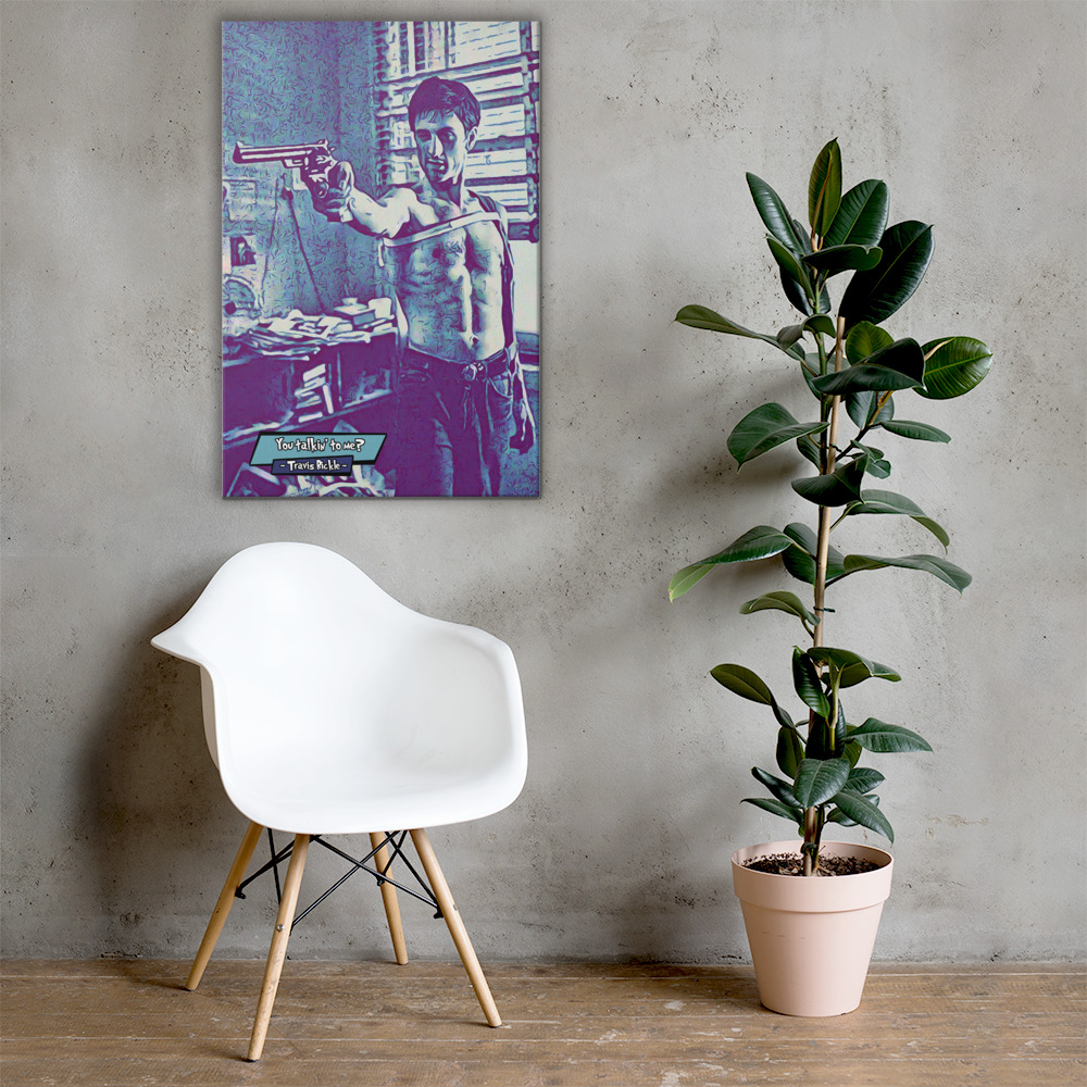 [TRAVIS BICKLE - TAXI DRIVER]– Comic Icons Art (Available in 3 formats and 3 different sizes)