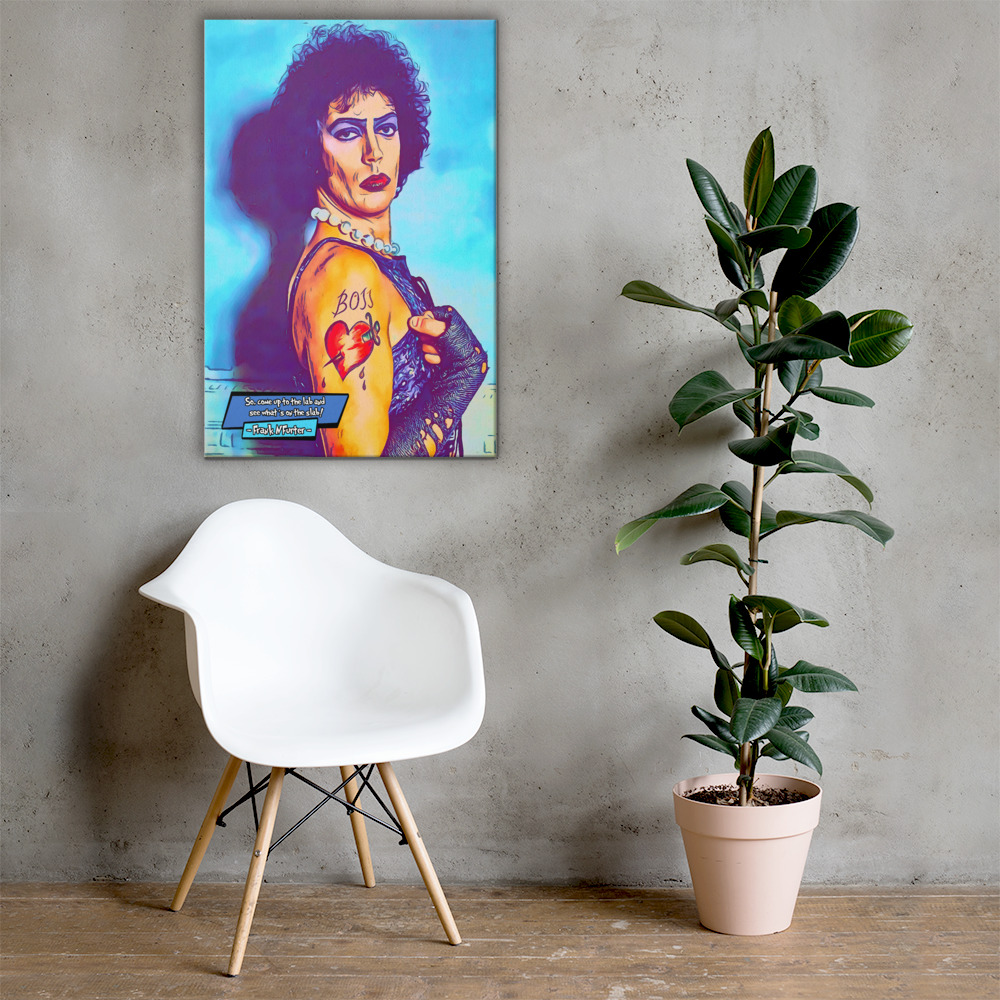 [FRANKNFURTER - THE ROCKY HORROR SHOW]– Comic Icons Art (Available in 3 formats and 3 different sizes)