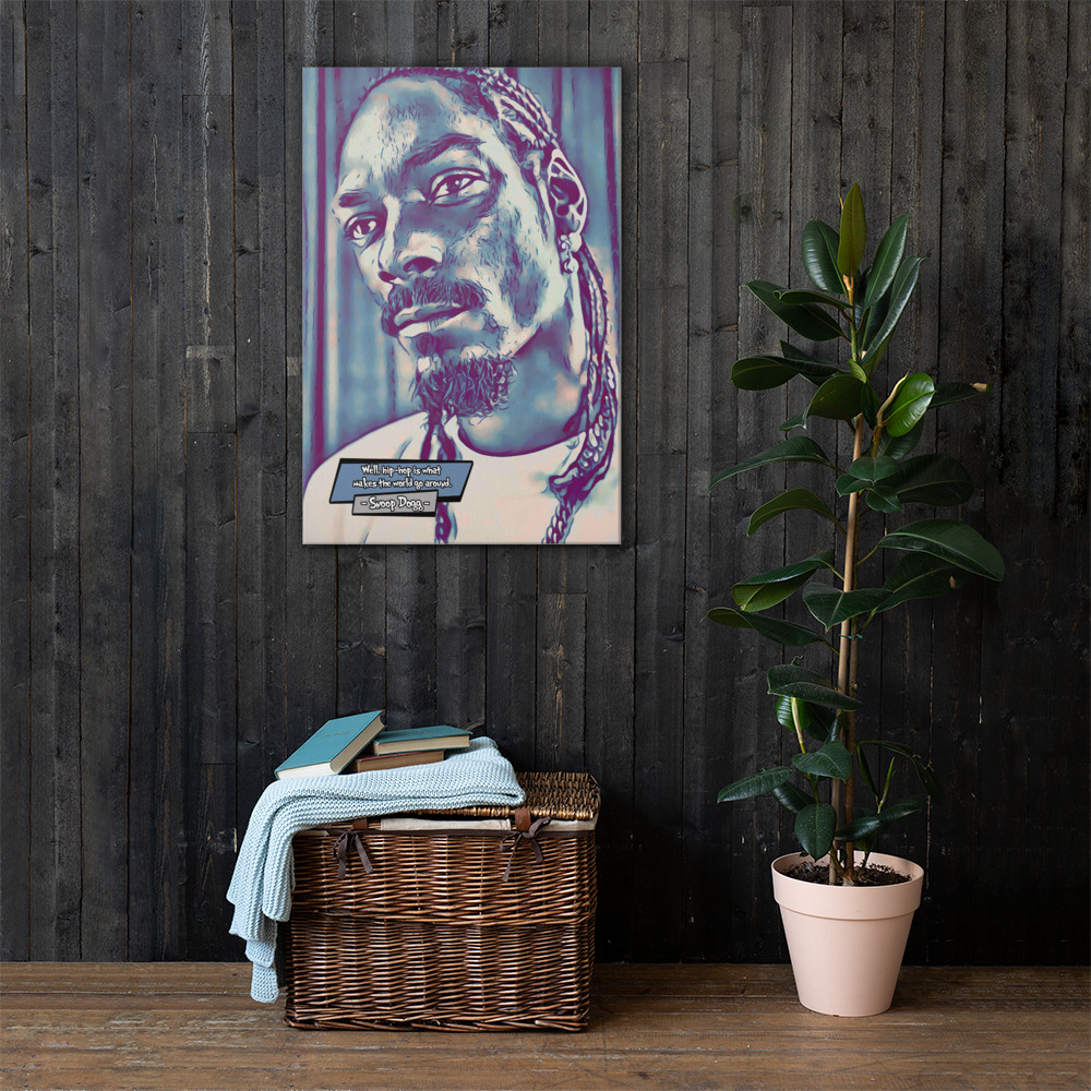 [SNOOP DOGG]– Comic Icons Art (Available in 3 formats and 3 different sizes)