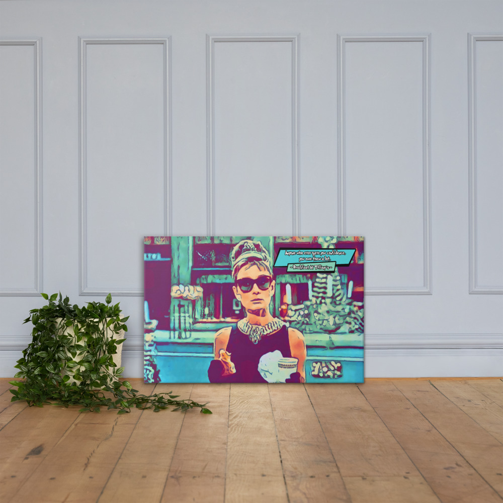 [BREAKFAST AT TIFFANYS]– Comic Icons Art (Available in 3 formats and 3 different sizes)