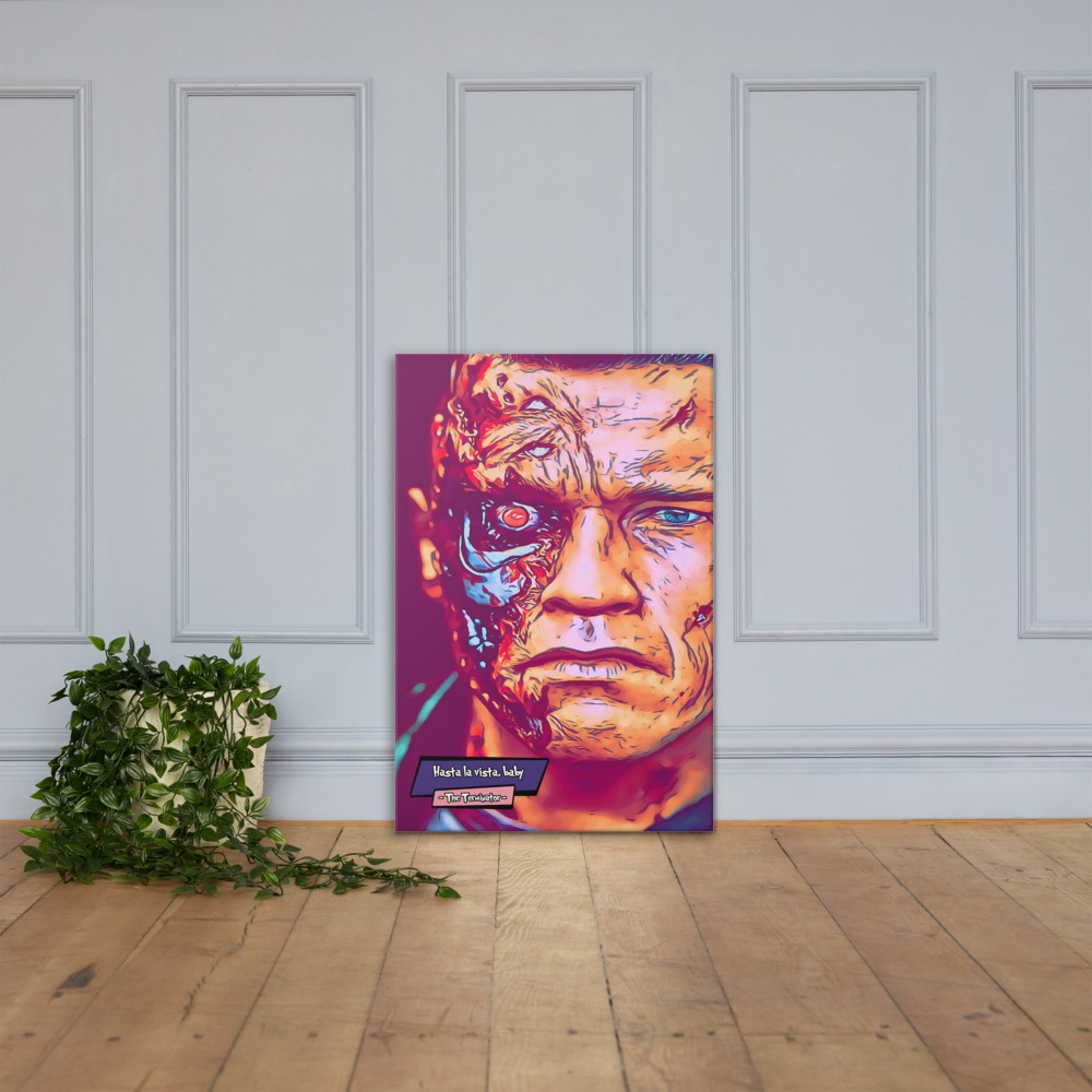 [THE TERMINATOR]– Comic Icons Art (Available in 3 formats and 3 different sizes)