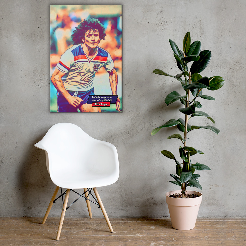 [KEVIN KEEGAN]– Comic Icons Art (Available in 3 formats and 3 different sizes)