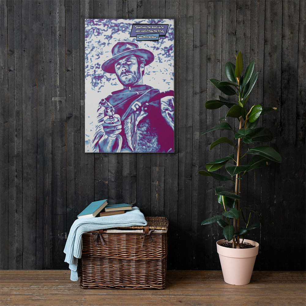 [MAN WITH NO NAME]– Comic Icons Art (Available in 3 formats and 3 different sizes)