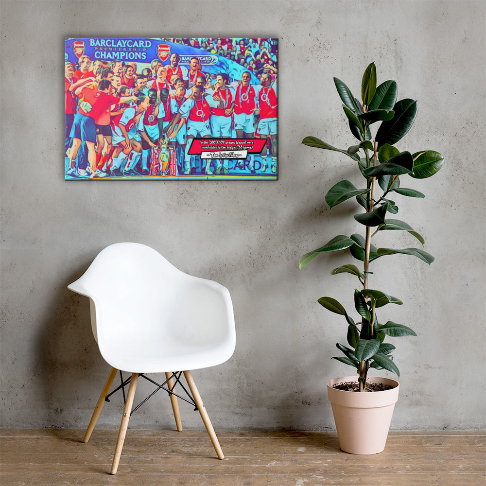 [ARSENAL - THE INVINCIBLES]– Comic Icons Art (Available in 3 formats and 3 different sizes)