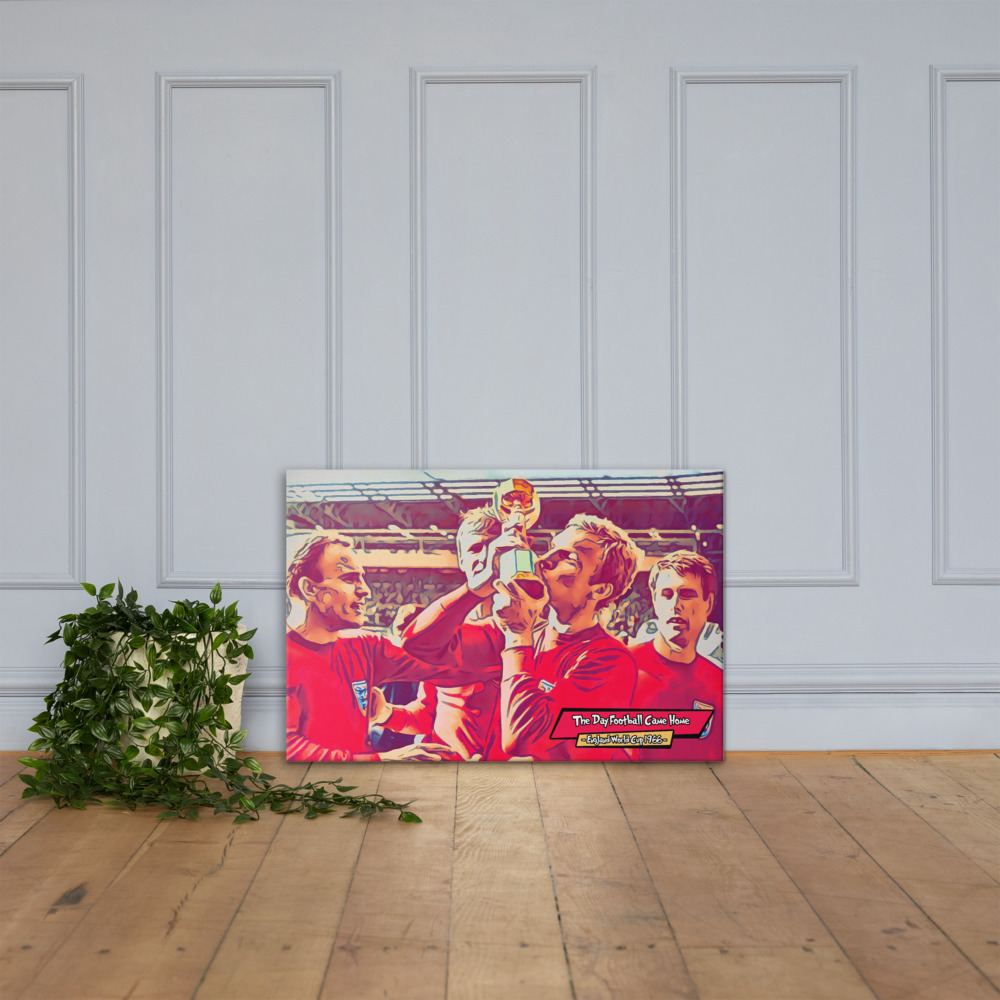 [ENGLAND WORLD CUP 1966]– Comic Icons Art (Available in 3 formats and 3 different sizes)