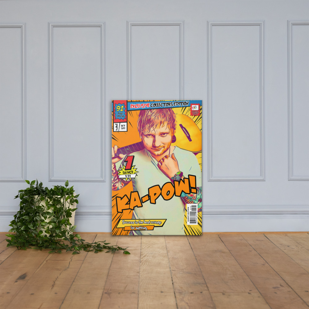 [ED SHEERAN] – Comic Book Cover Art (Available in 3 formats and 3 different sizes)