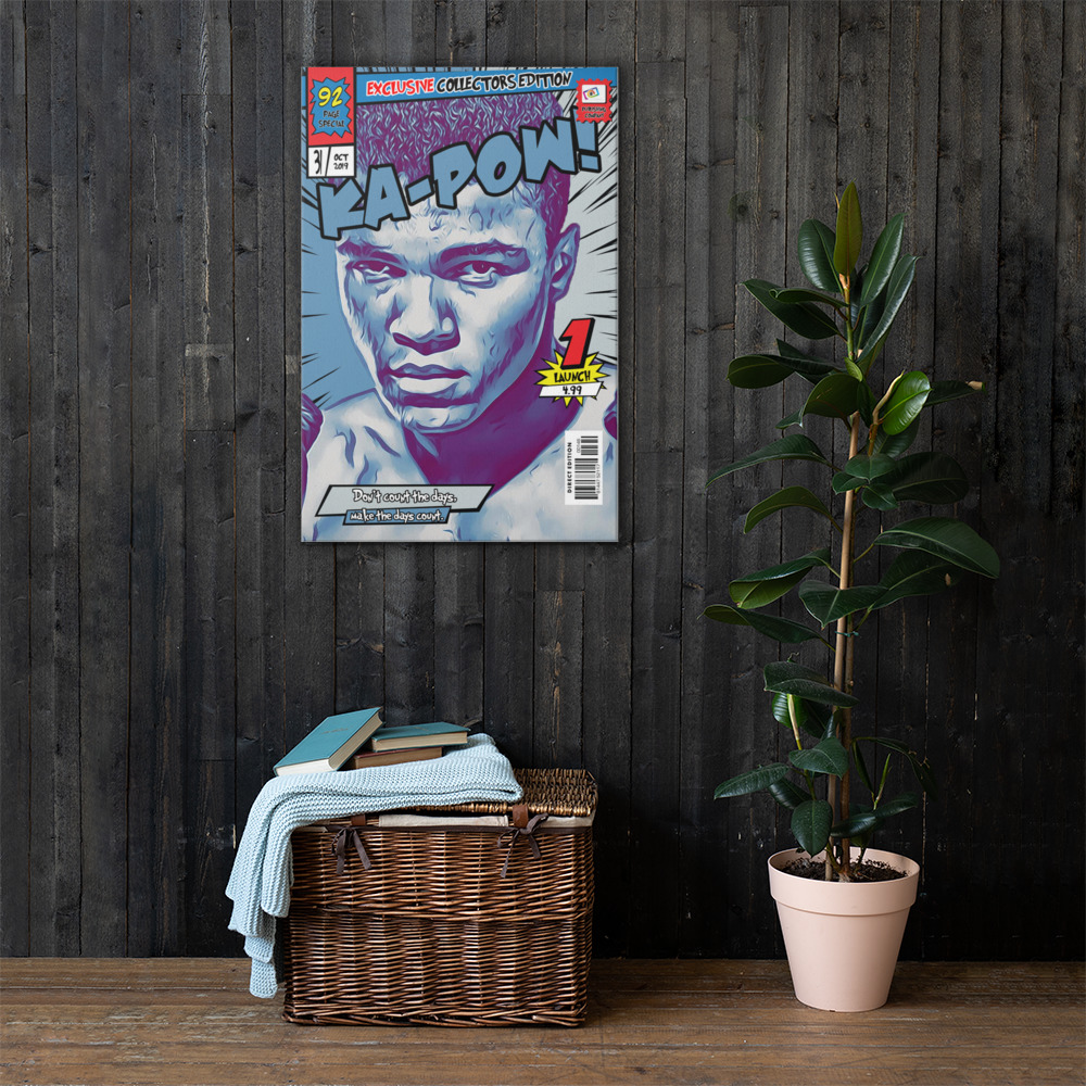 [MUHAMMAD ALI] – Comic Book Cover Art (Available in 3 formats and 3 different sizes)