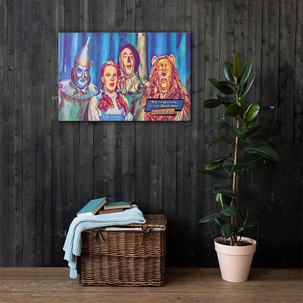[THE WIZARD OF OZ]– Comic Icons Art (Available in 3 formats and 3 different sizes)