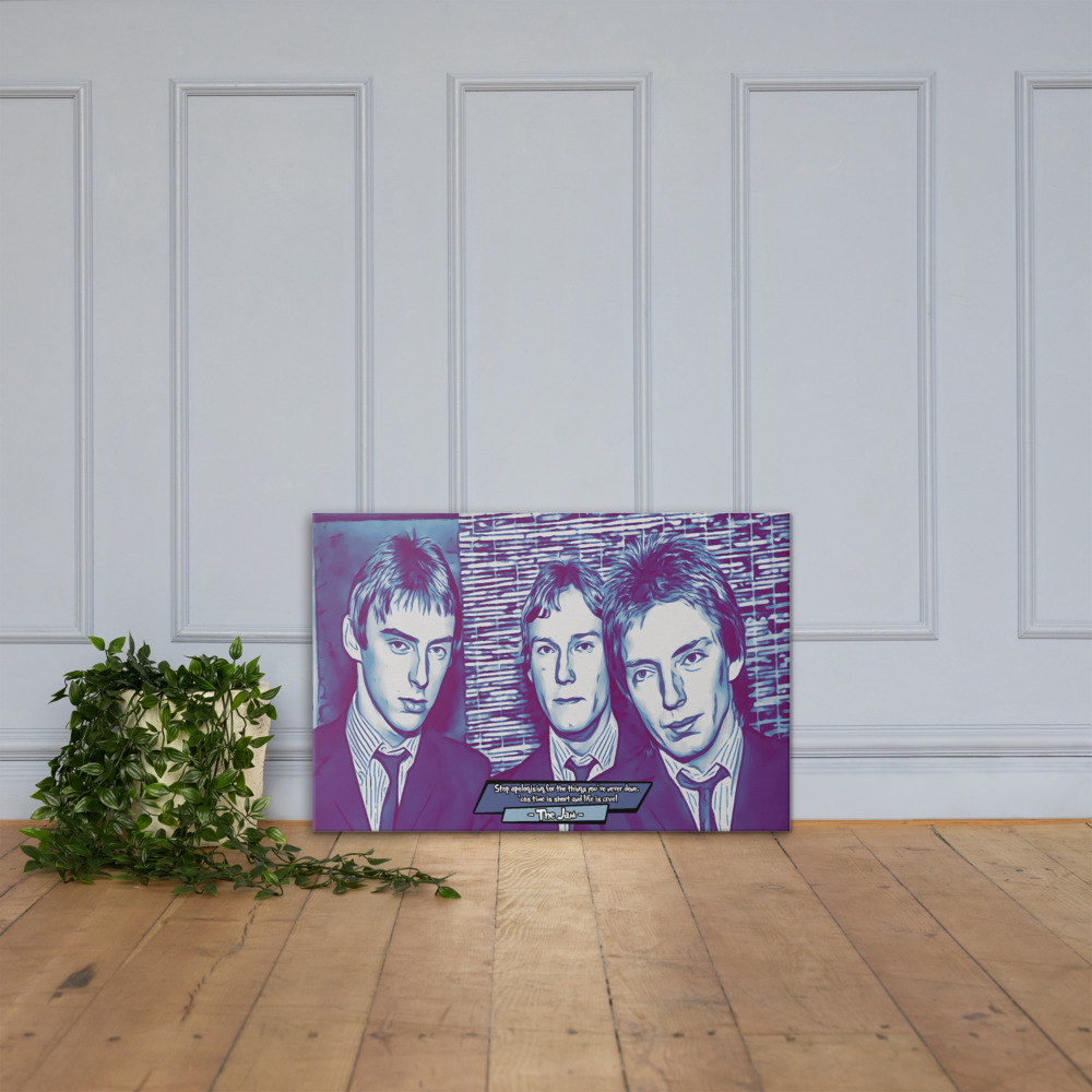 [THE JAM]– Comic Icons Art (Available in 3 formats and 3 different sizes)
