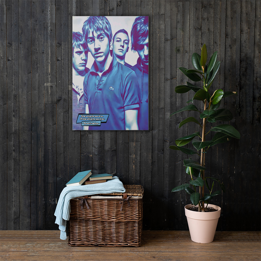 [THE ARCTIC MONKEYS]– Comic Icons Art (Available in 3 formats and 3 different sizes)