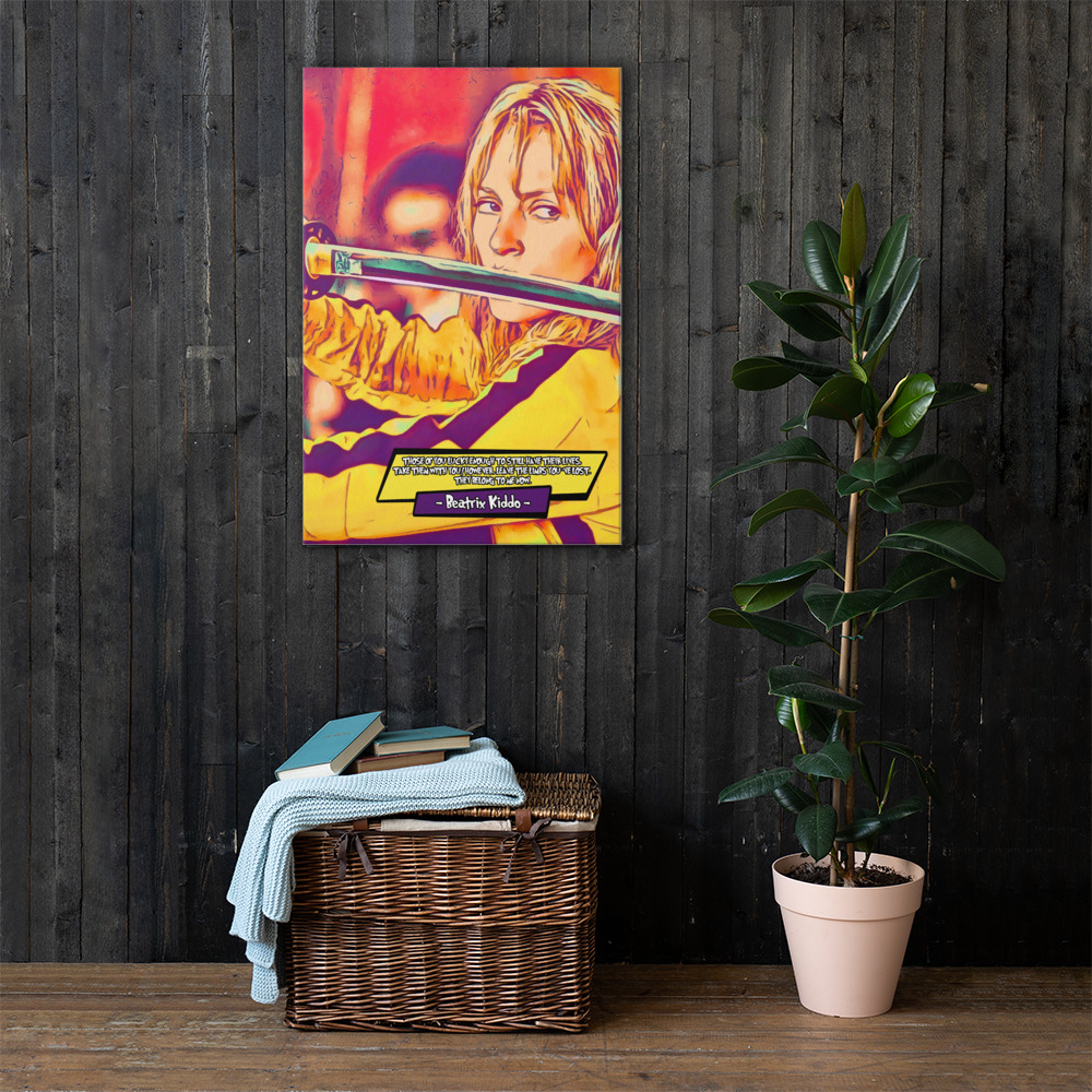 [KILL BILL]– Comic Icons Art (Available in 3 formats and 3 different sizes)