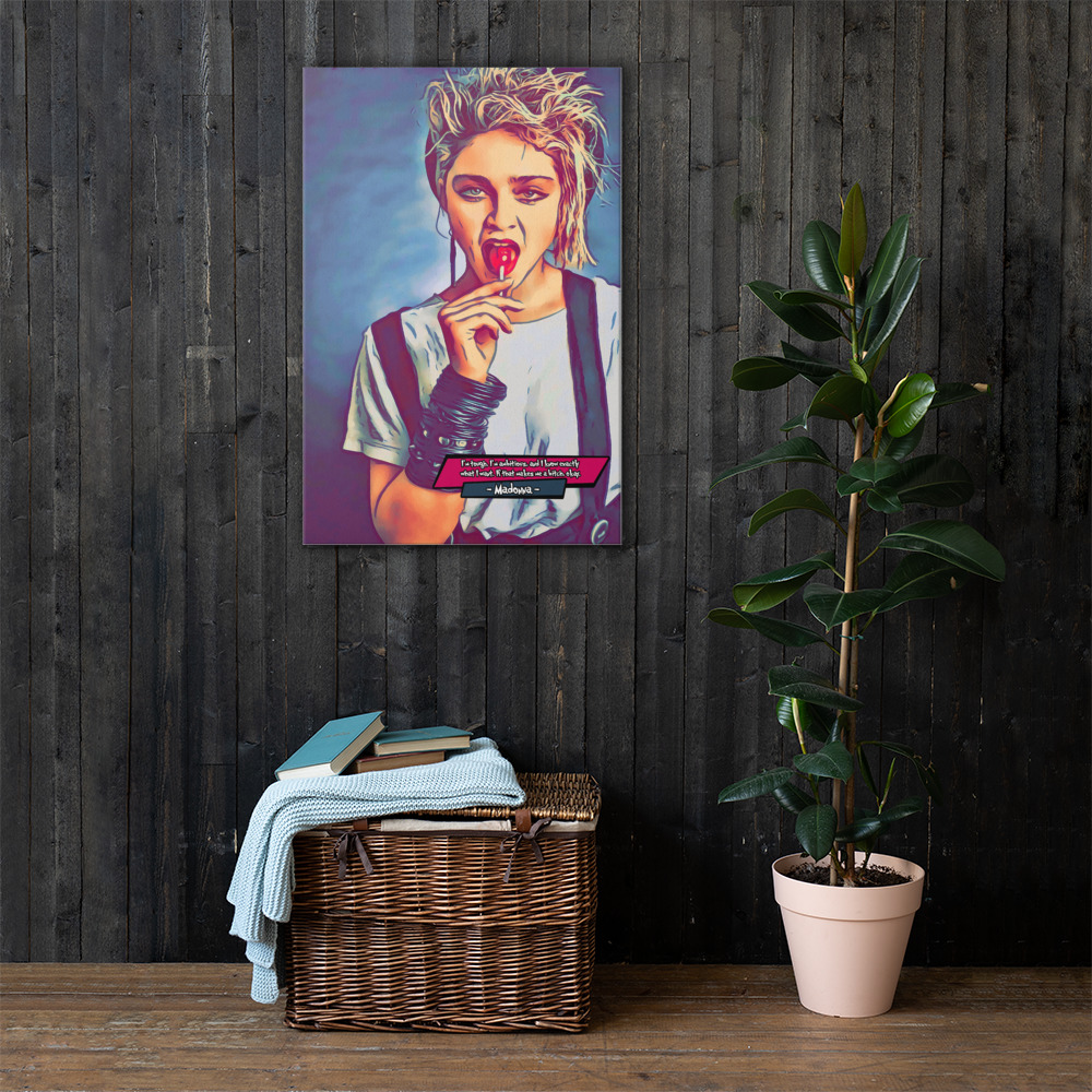 [MADONNA]– Comic Icons Art (Available in 3 formats and 3 different sizes)