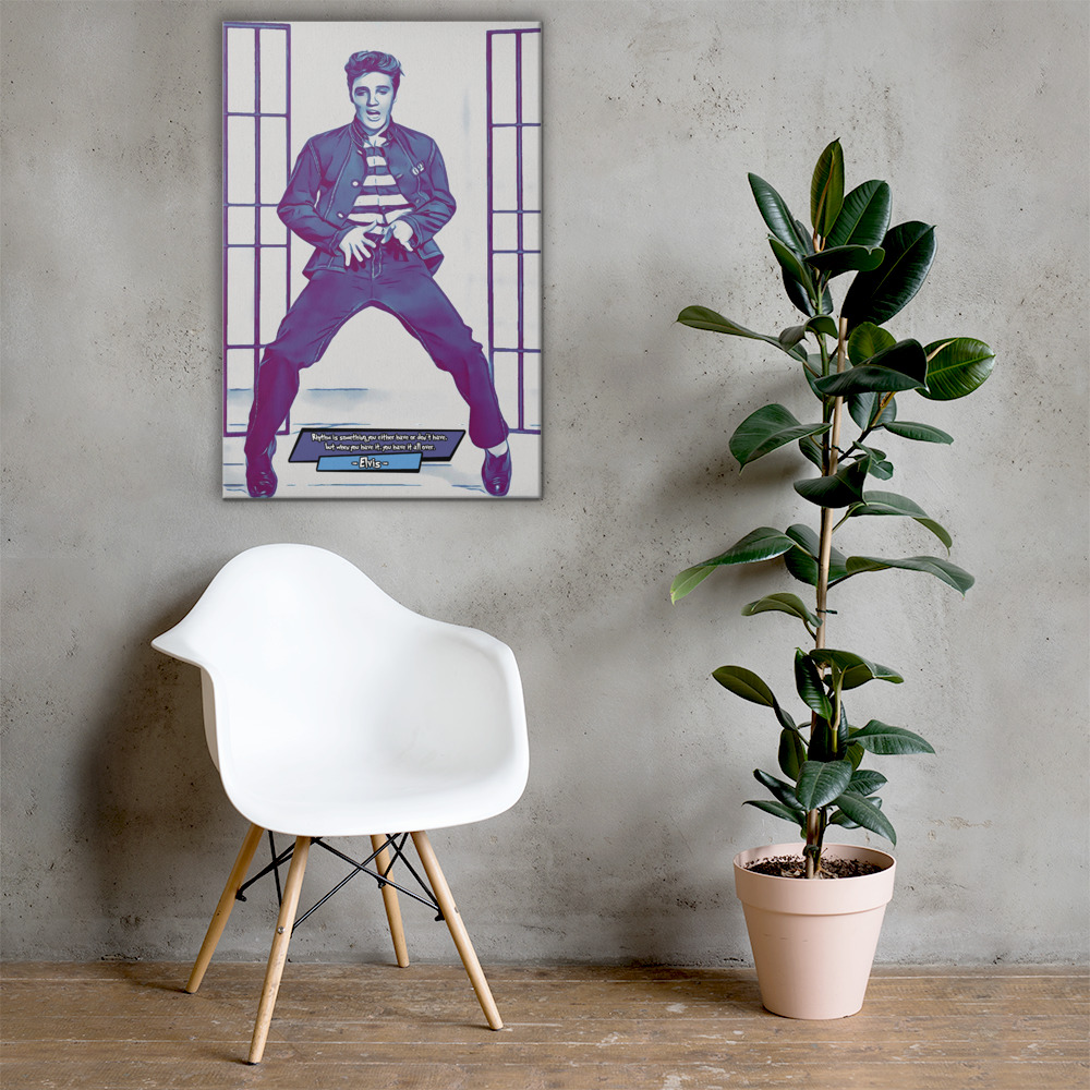 [ELVIS]– Comic Icons Art (Available in 3 formats and 3 different sizes)