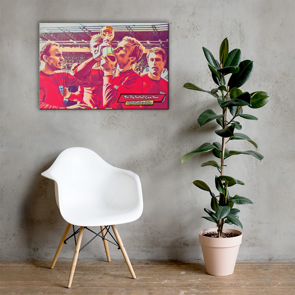 [ENGLAND WORLD CUP 1966]– Comic Icons Art (Available in 3 formats and 3 different sizes)