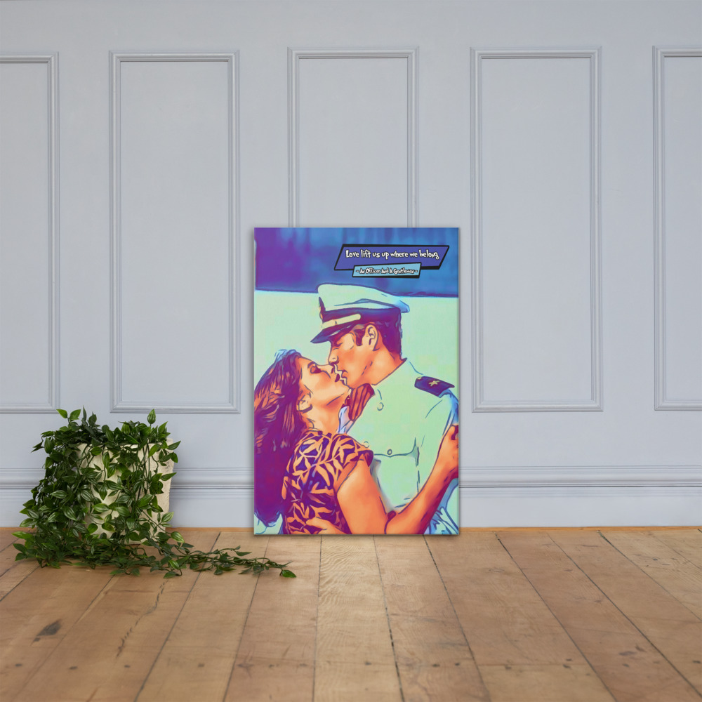 [AN OFFICER AND A GENTLEMAN]– Comic Icons Art (Available in 3 formats and 3 different sizes)