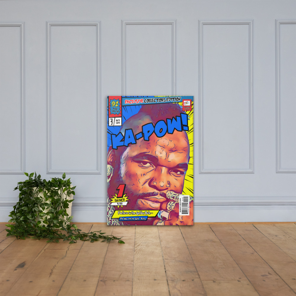 [MR T] – Comic Book Cover Art (Available in 3 formats and 3 different sizes)