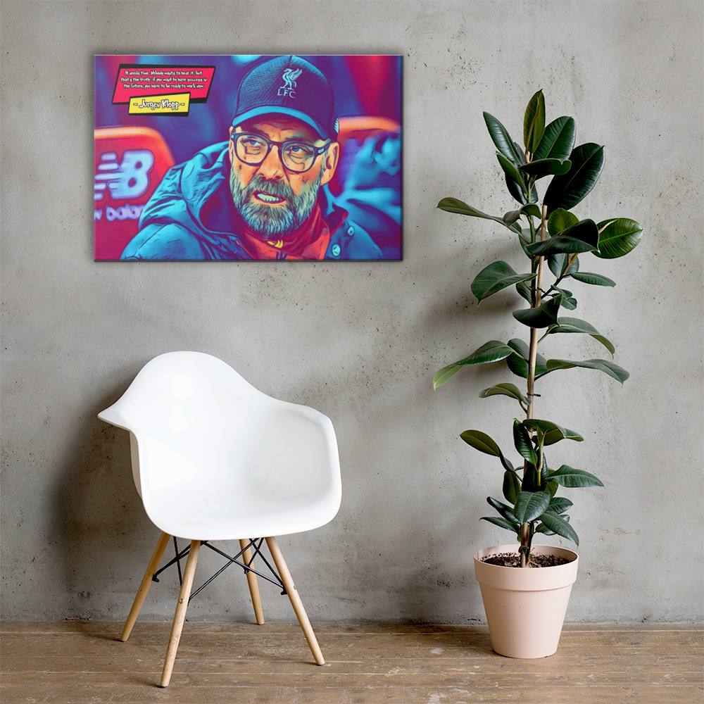 [JURGEN KLOPP]– Comic Icons Art (Available in 3 formats and 3 different sizes)