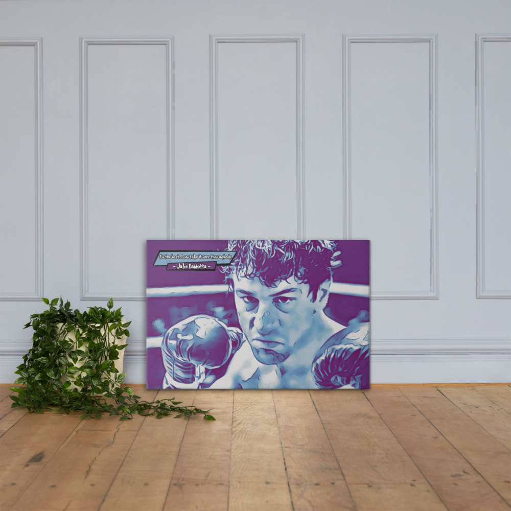 [JAKE LAMOTTA - RAGING BULL]– Comic Icons Art (Available in 3 formats and 3 different sizes)