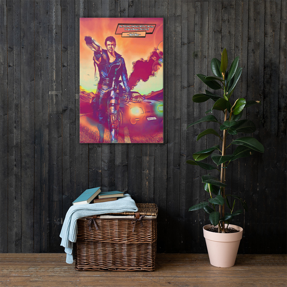 [MAD MAX]– Comic Icons Art (Available in 3 formats and 3 different sizes)