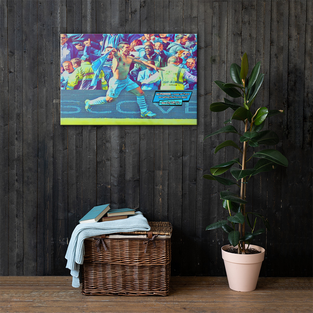 [AGUEROOO - MAN CITY PREMIER LEAGUE CHAMPIONS 2011/12]– Comic Icons Art (Available in 3 formats and 3 different sizes)