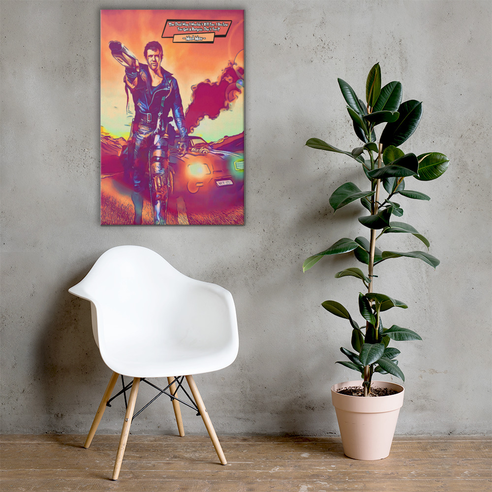 [MAD MAX]– Comic Icons Art (Available in 3 formats and 3 different sizes)