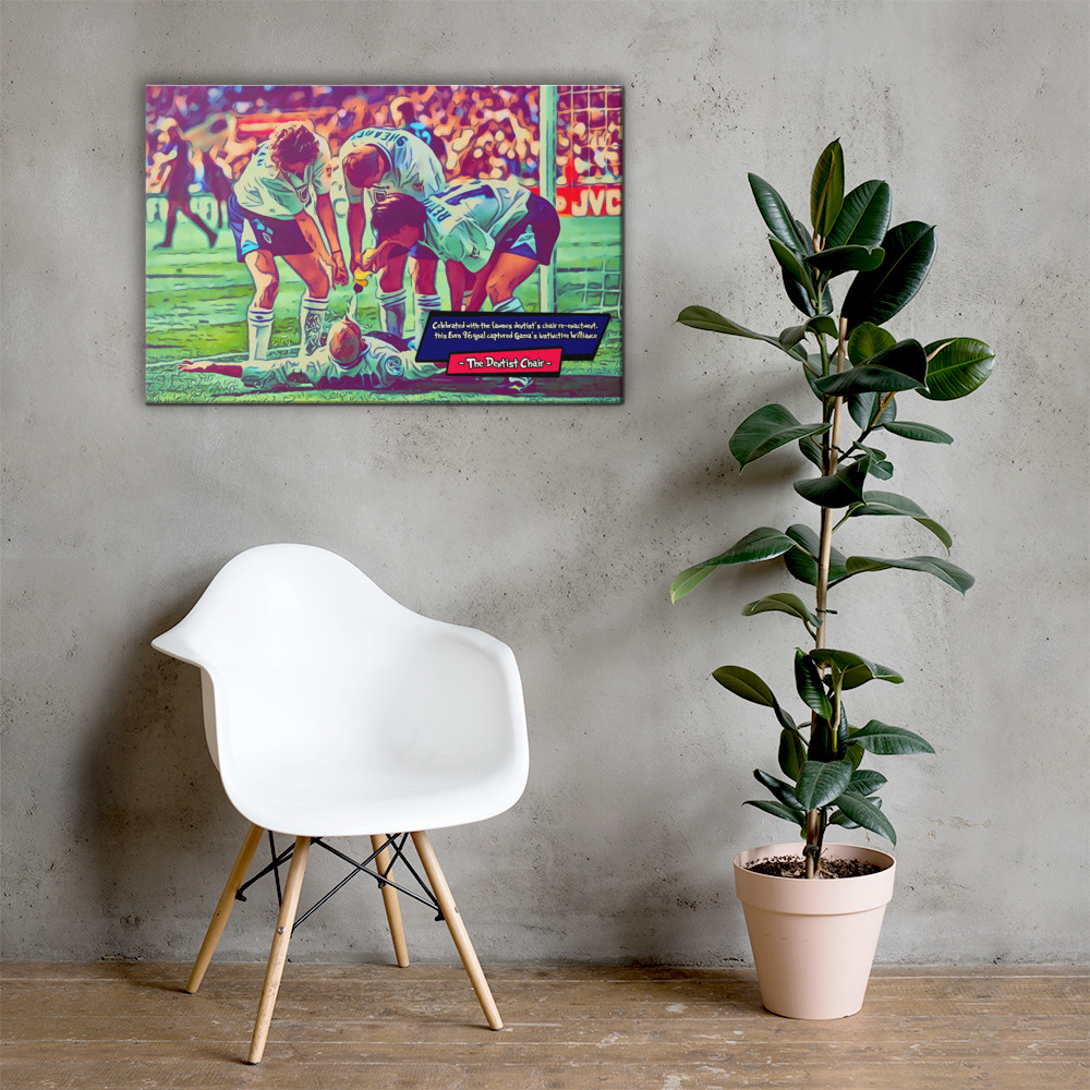 [THE DENTIST CHAIR - EURO 96]– Comic Icons Art (Available in 3 formats and 3 different sizes)