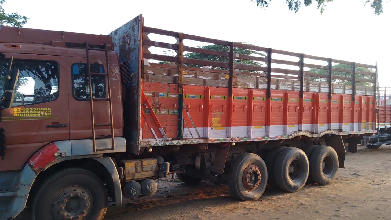 Bharat Benz 14 wheel 2018