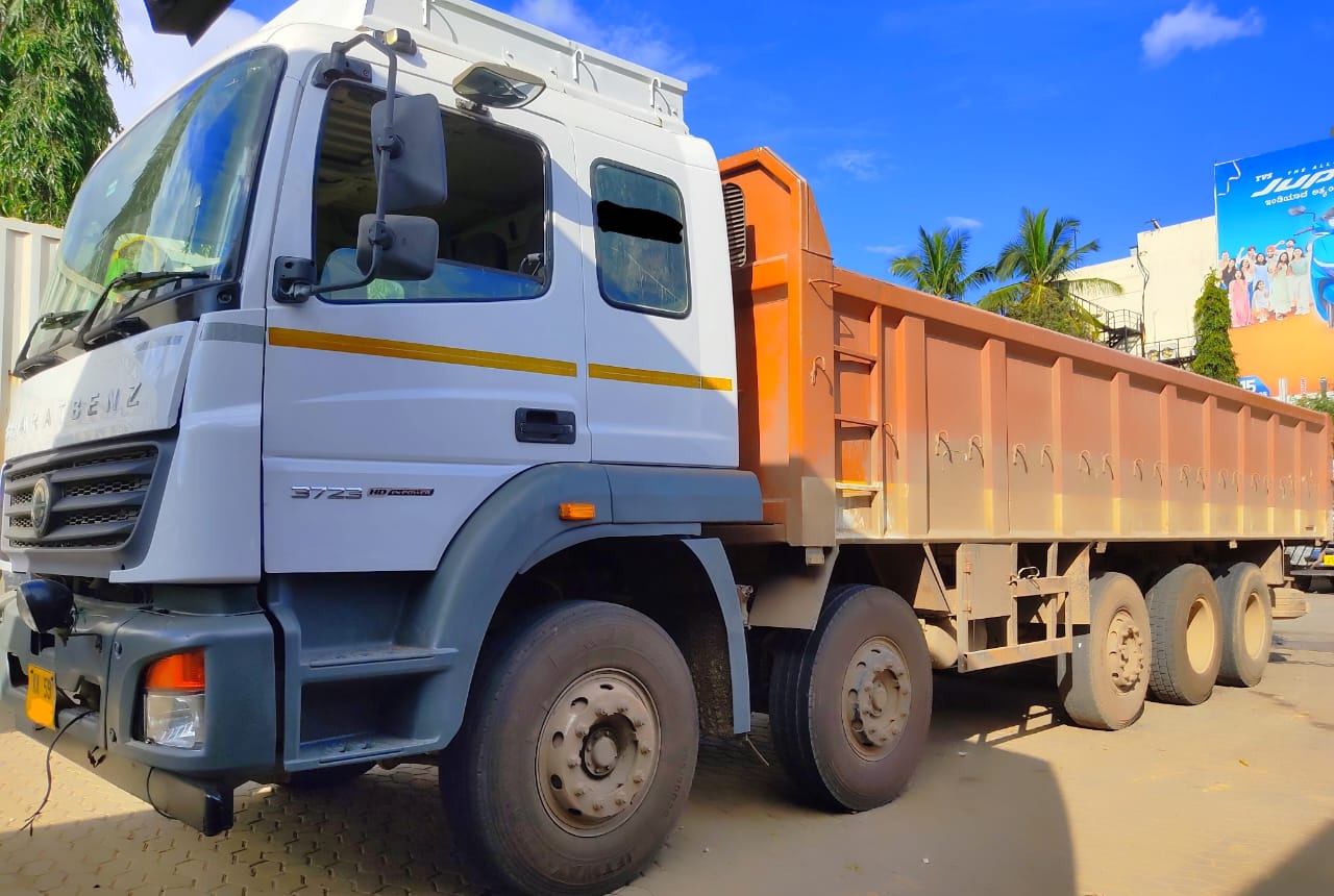 Bharat Benz 14 wheel 2018