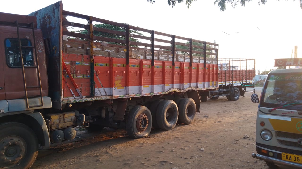 Bharat Benz 14 wheel 2018