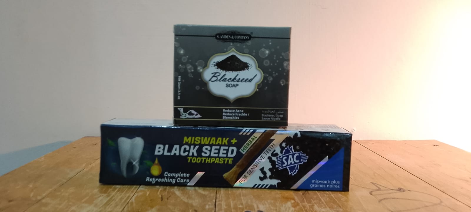 Black Seed Toothpaste & Black Seed Soap Combo