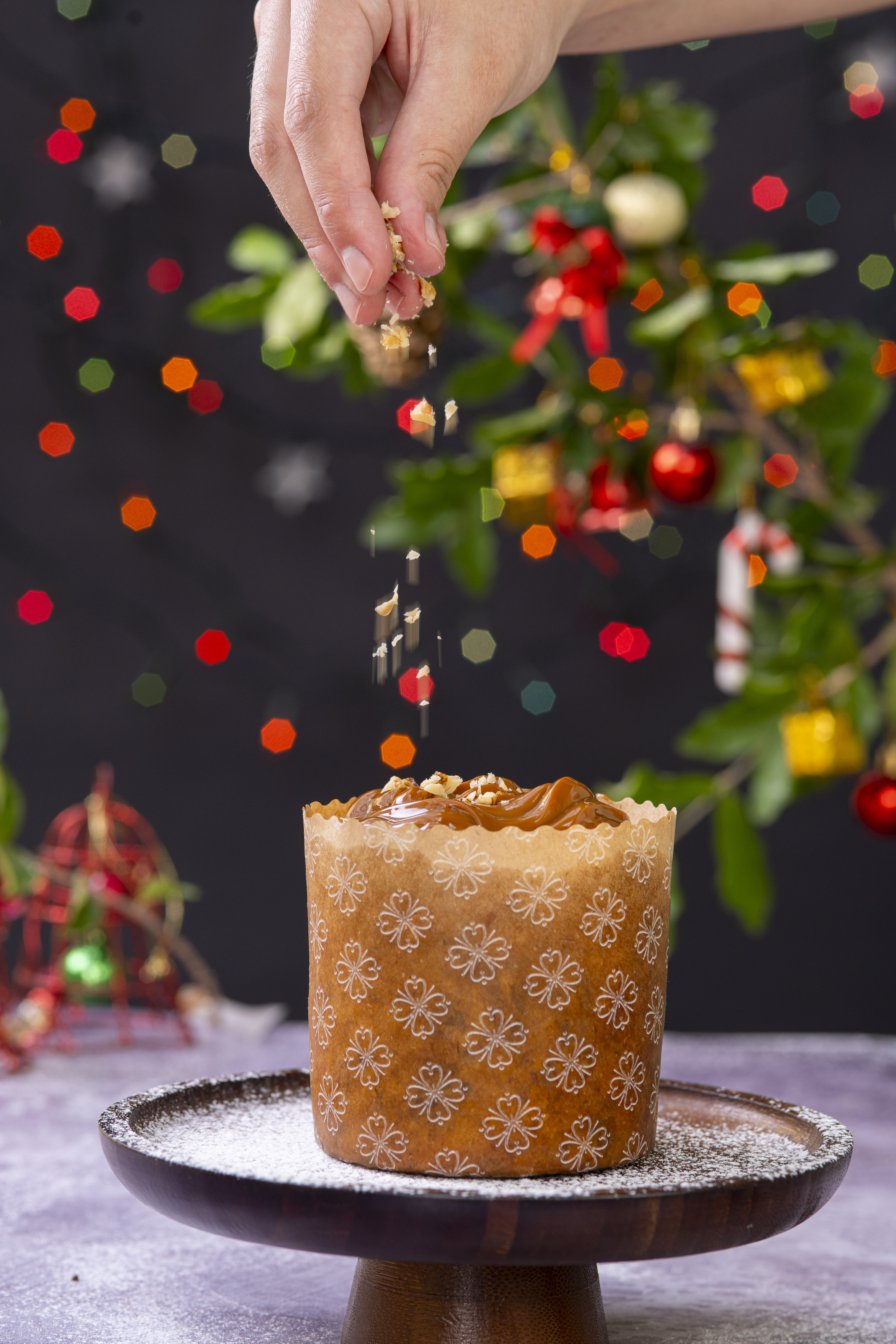 Panettone doce de Leite