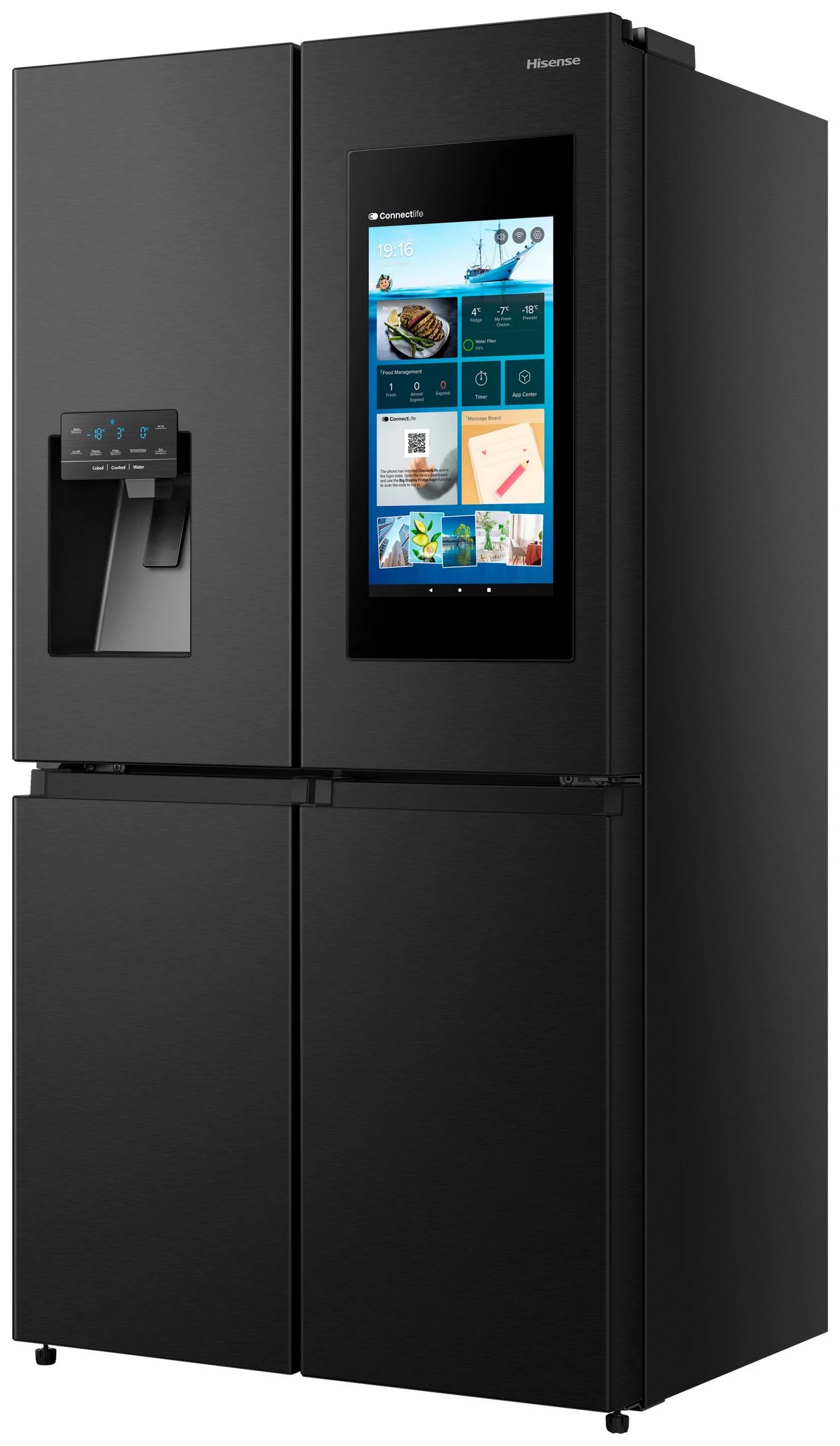Hisense Multi-Door Refrigerator with Smart Features