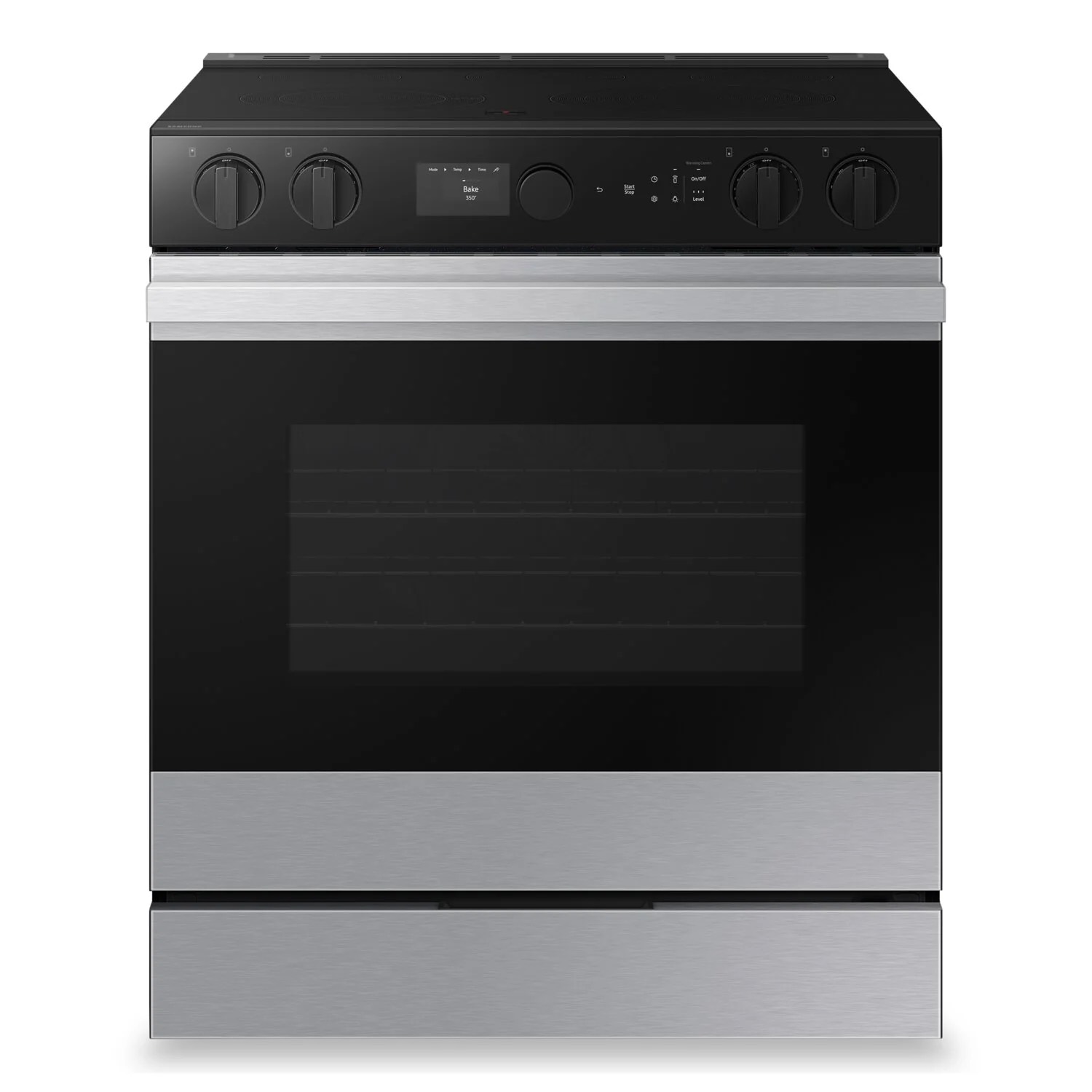 Samsung 6.3 cu. ft. Smart Slide-in Electric Range with Oven Camera – Stainless Steel – NSE6DG8700SRAC