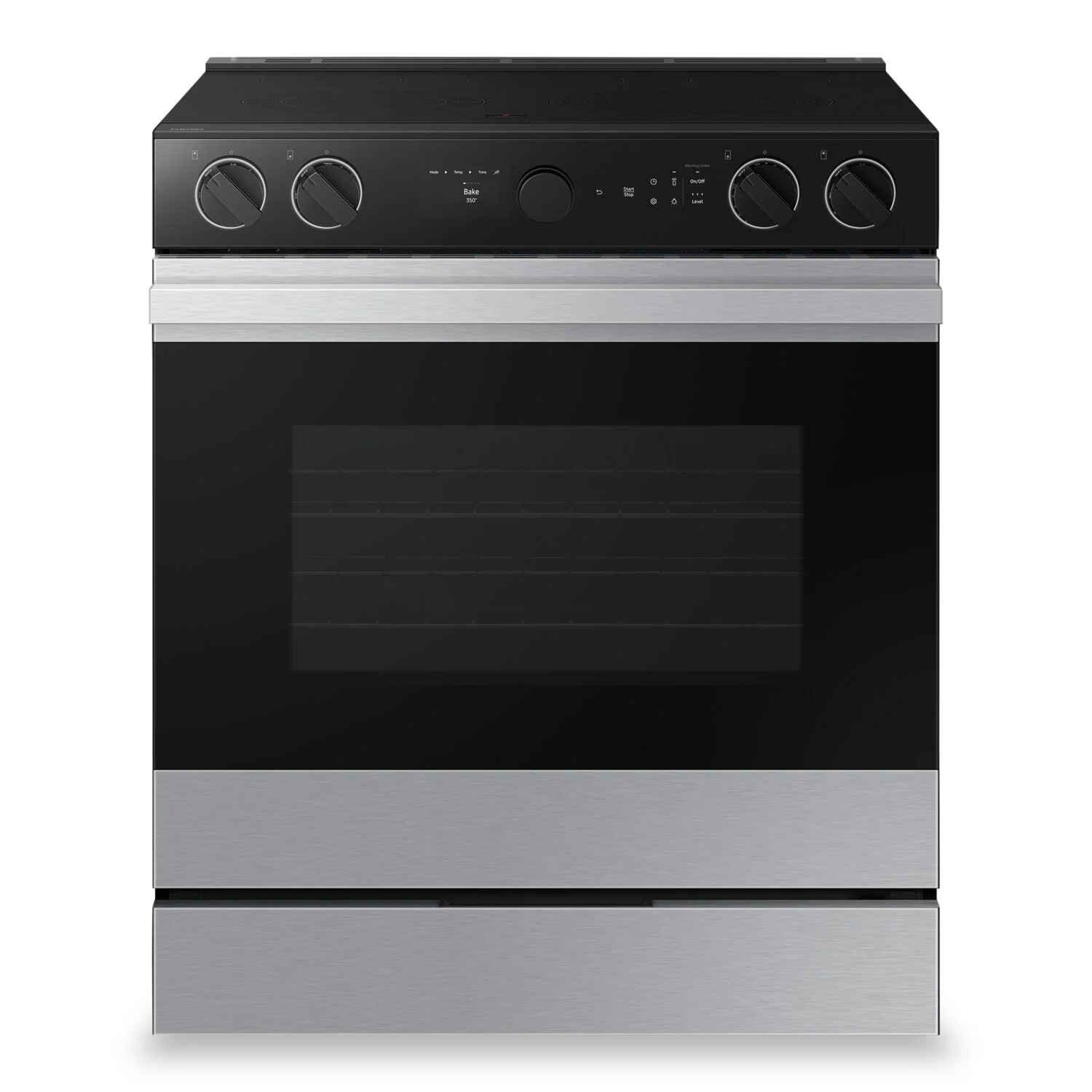 Samsung 6.3 cu. ft. Smart Slide-in Electric Range with Oven Camera – Stainless Steel – NSE6DG8700SRAC