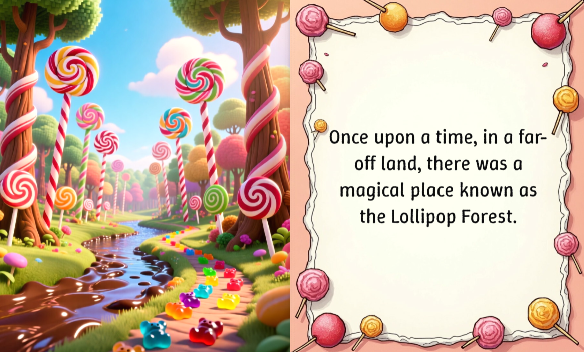 The Adventure Of The Lollipop Forest Poster