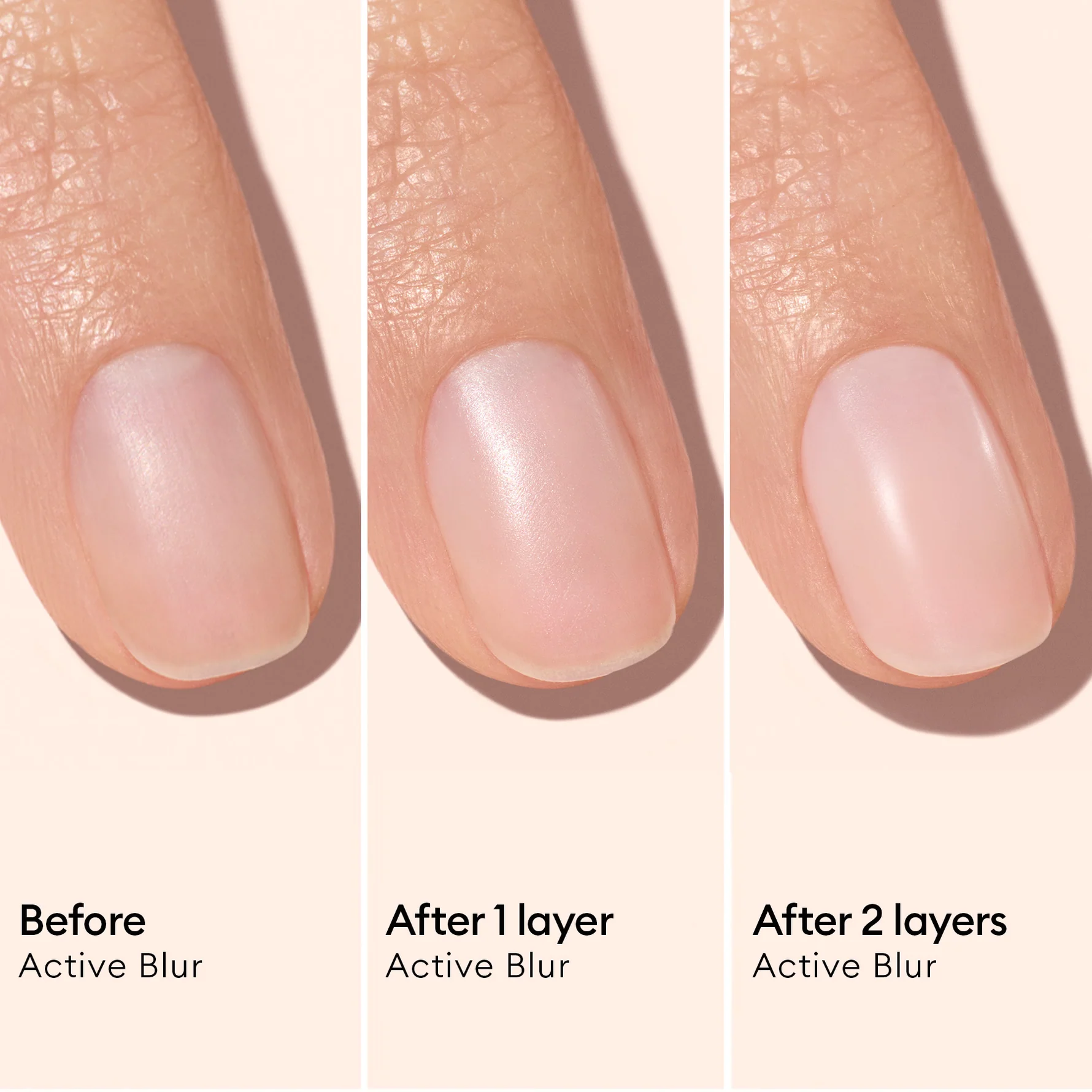 Manucurist Active Blur Nagų stipriklis su matiniu efektu 15ml