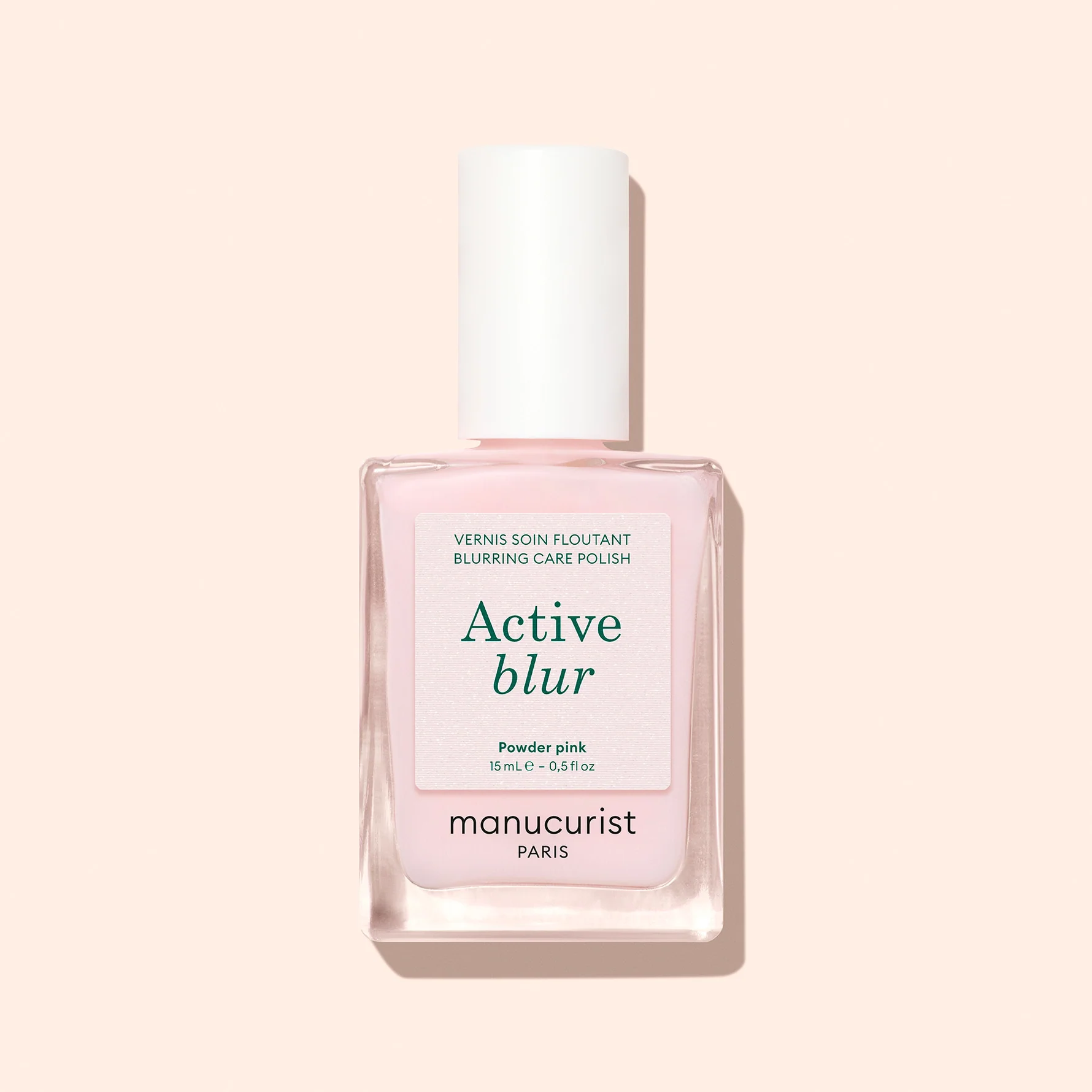 Manucurist Active Blur Nagų stipriklis su matiniu efektu 15ml