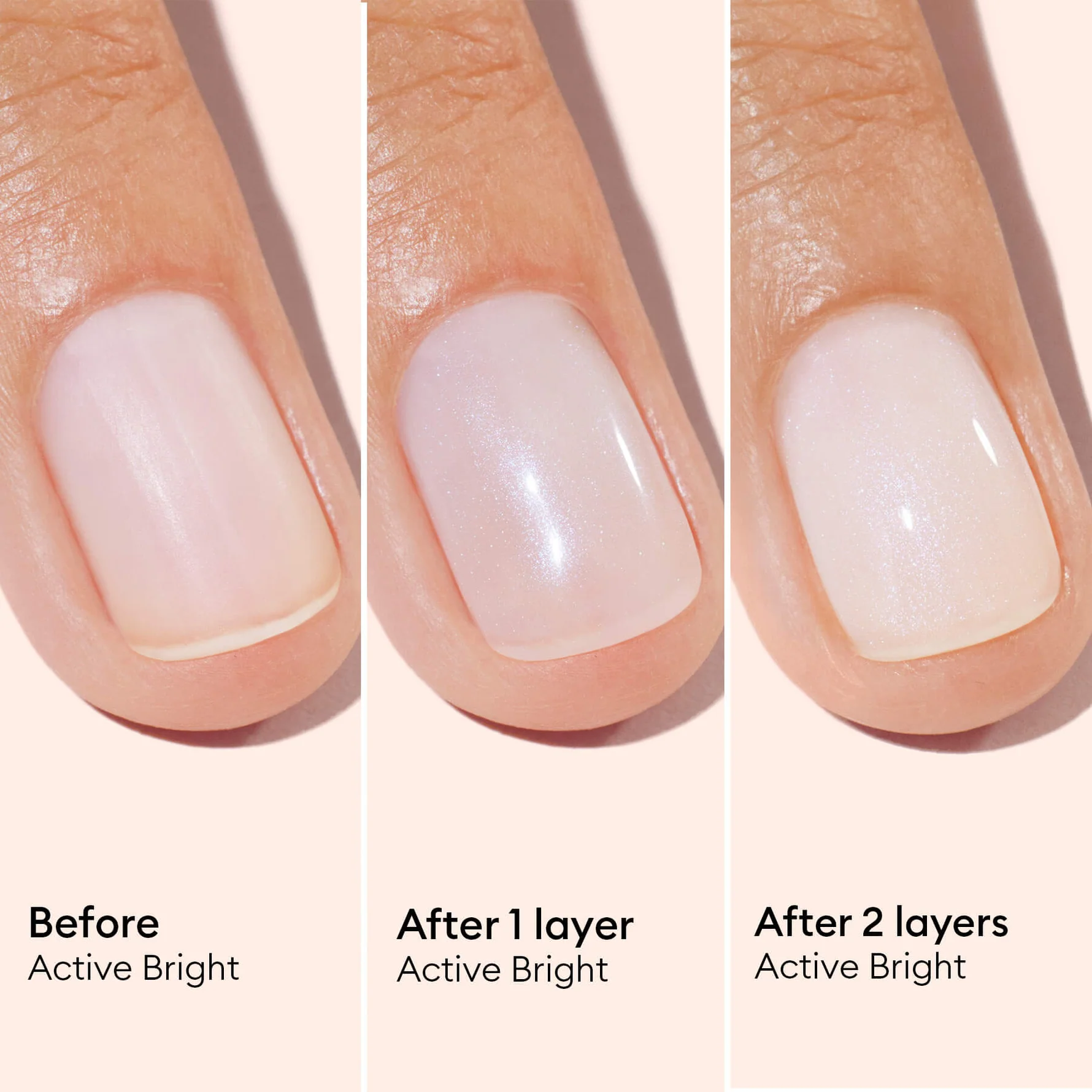 Manucurist Active Bright nagų stipriklis su šviesinančiu efektu 15ml