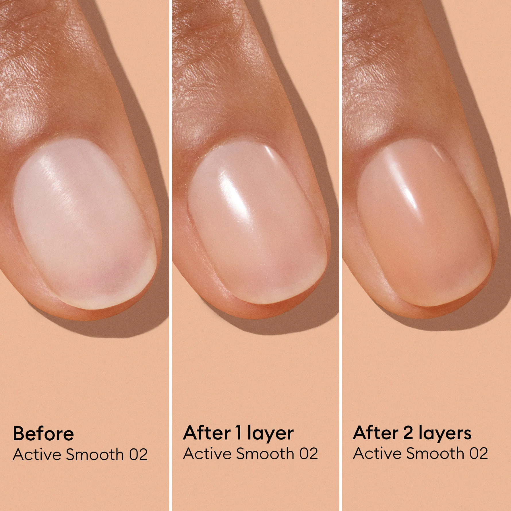 Manucurist nagų stipriklis su spalva „Active Smooth02”