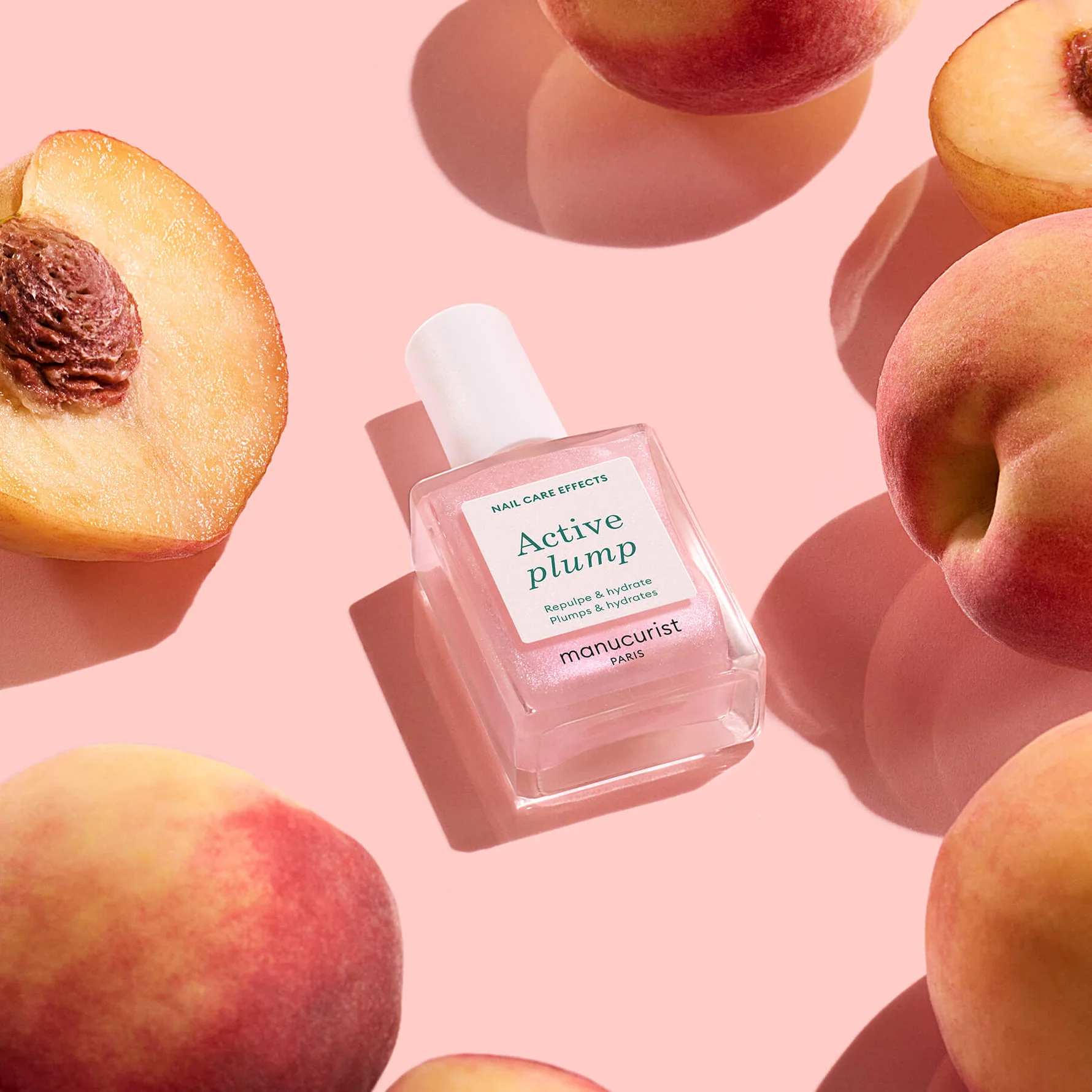 Manucurist Active Plump nagų stipriklis su putlinančiu efektu 15ml
